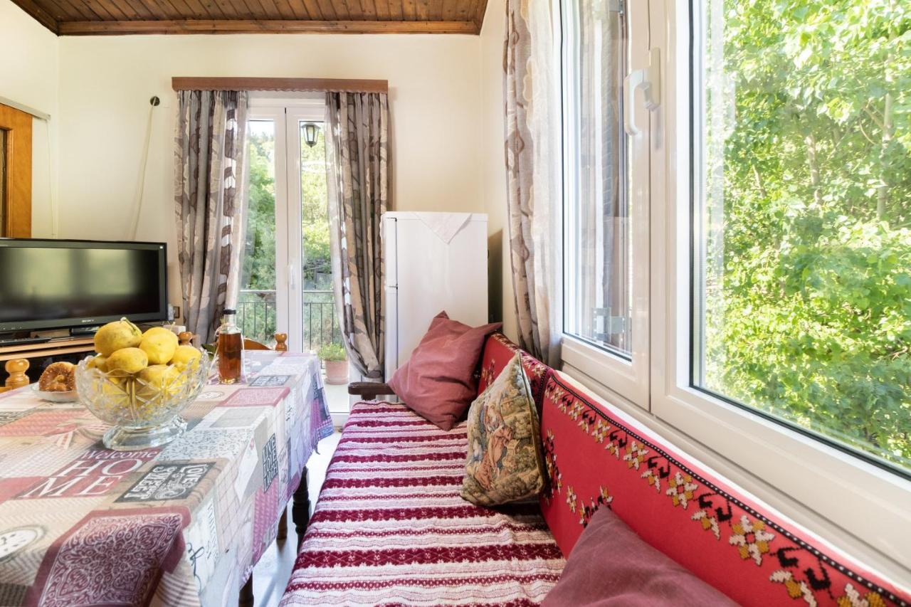 La Olga Apartment Lefkada Sivros Bagian luar foto