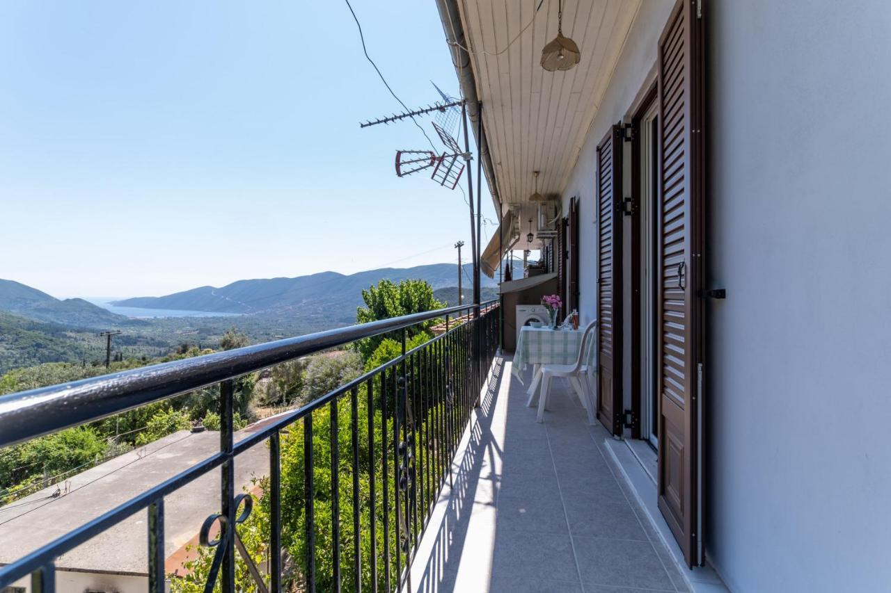 La Olga Apartment Lefkada Sivros Bagian luar foto